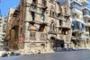 Edifici danneggiati dopo il terremoto di febbraio 2023 ad Aleppo.