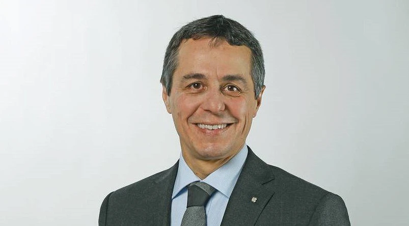 Il capo del Dipartimento degli affari esteri Ignazio Cassis