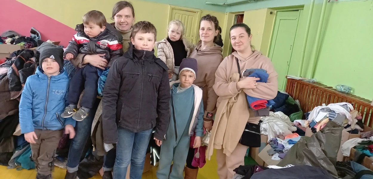Distribuition of humanitarian aid in Zhytomyr Caritas Spes 5 1