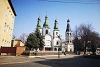 Una chiesa ortodossa nella città ucraina occidentale di Mukačevo, finora risparmiata dagli attacchi. csi