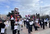 Manifestazione per il Nagorno-Karabakh sulla Place des Nations a Ginevra. csi