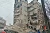 Un palazzo ridotto in macerie dal terremoto ad Aleppo. csi